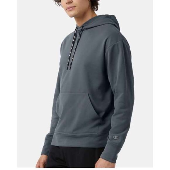 Champion Unisex Sport Hooded Fleece Sweatshirt Color Stealth Size XL NWOT $60 - Picture 3 of 13